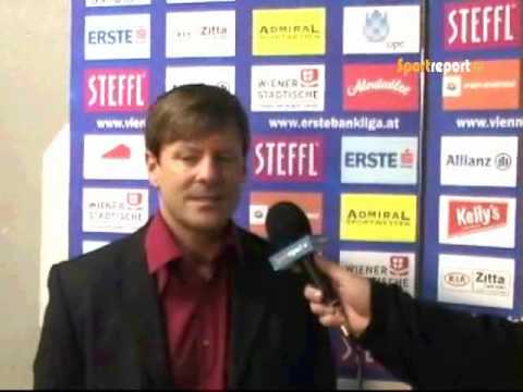2009-11-17 Vienna Capitals vs. Acroni Jesenice  - Interview Kevin Gaudet