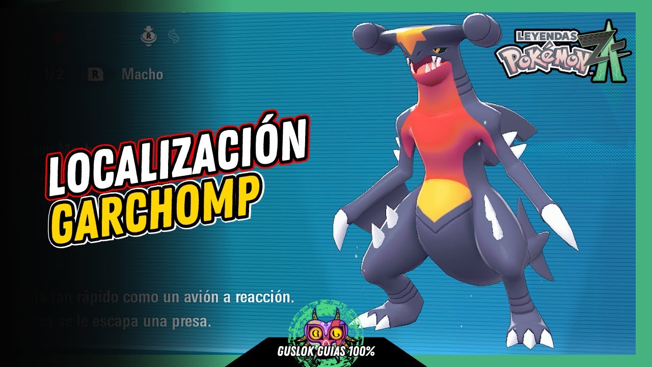 UBICACIÓN de GARCHOMP | GUÍA 100% | 💯Leyendas Pokemon: Z-A🏆 UBICACIÓN de GARCHOMP | GUÍA 100% | 💯Leyendas Pokemon: Z-A🏆