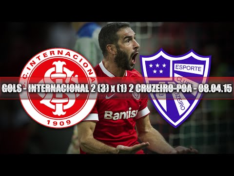GOLS - INTERNACIONAL 2 (3) x (1) 2 CRUZEIRO-POA - 08.04.15