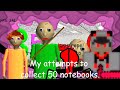 Baldi S Basics Full Remastered Endless Mode My Attempts To Collect 50 Notebooks