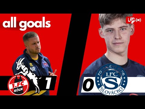 Slovacko VS Cologne | 2:1 | GOAL Highlights| 28.10.22