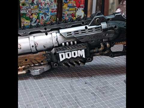 DOOM Eternal Super Shotgun Nerf Mod. 3D print.