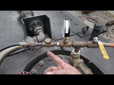 Preparing the 58 for the Ohio Historical Boiler Inspection