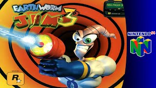 Nintendo 64 Longplay: Earthworm Jim 3D