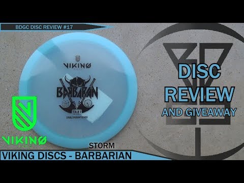 BDGC Disc Review #17: Viking Discs - Barbarian (Giveaway ...