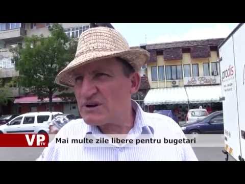 Mai multe zile libere pentru bugetari