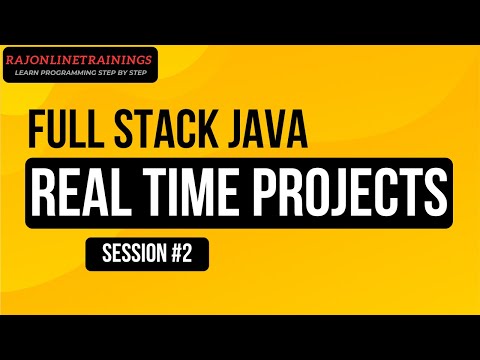 Full Stack Java Real Time Projects Java Real Time And Devops Tools Overview Session 2