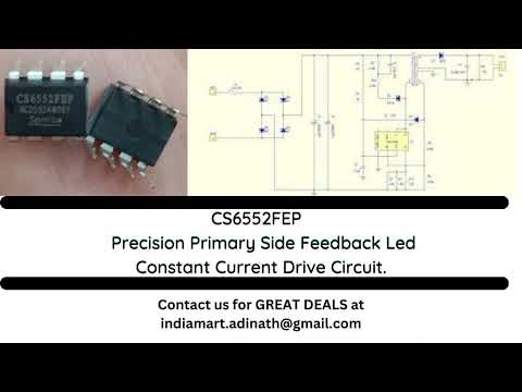 CS6552FEP   Precision Primary Side Feedback Led Constant Current Drive Circuit.