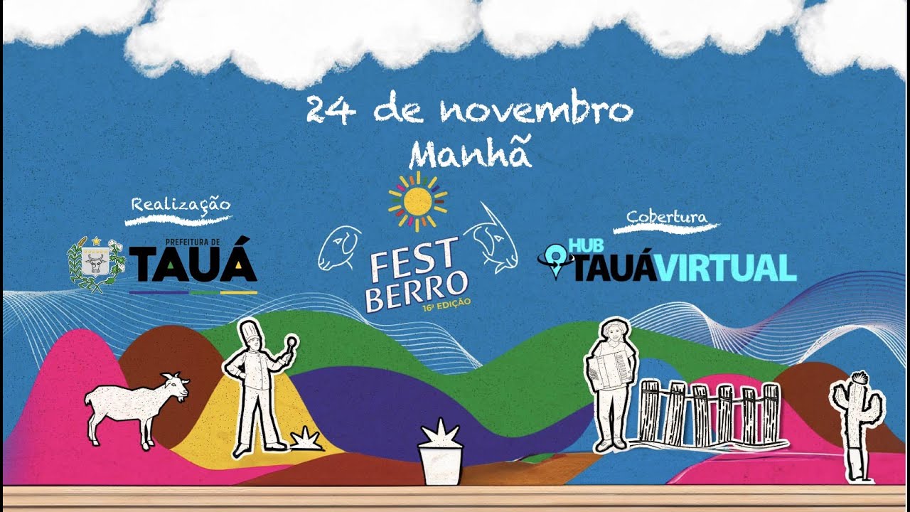 FESTBERRO 2023 (DIA 24 MANHÂ) - Transmissão Oficial