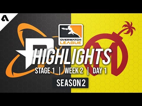 Philadelphia Fusion vs Florida Mayhem | Overwatch League S2 Highlights - Stage 1 Week 2 Day 1