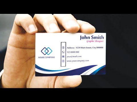 company visiting card design in Corel draw x7 business card design Graphic design 4u