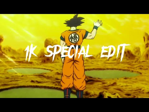 Dragon ball super [1k special edit] @dr3zzzy477 #anime #dragonballsuper #goku #amvedit #1k #viral #dbs
