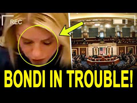 Pam Bondi Fears Arrest as Court Orders To Resign!!