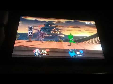 SSBU Battle Arena Wolf(Me) Vs. Little Mac