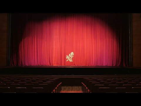 Nauja LNOBT scenos uždanga! | Juozas Statkevičius ir Jonas Sakalauskas