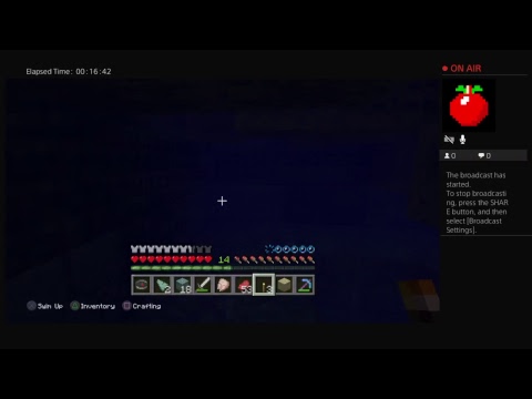 KingmakerMD's Minecraft PS4 7-6 find the ocean monument part 2 fight the boss