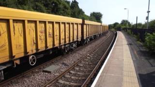 preview picture of video 'DRS Class 66 No 66402 South Wigston 02/07/2014'