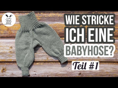 How to knit baby pants: #1 Cuffs