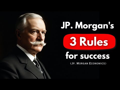 JP Morgan’s 3 Secret Success Rules | They Don’t Teach You