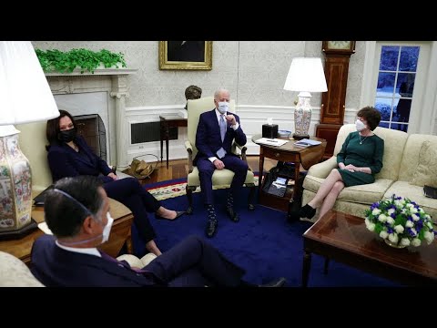 President Biden chases bi-partisan support for COVID-19 bill