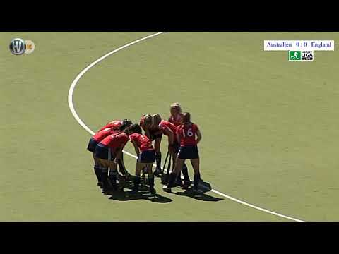 32.Spiel 7.Feldhockey Juniorinnen-Weltmeisterschaft Australien vs. England 01.08.2013 Highlights