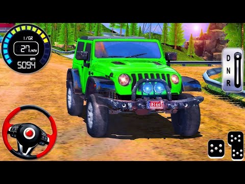 4x4 Offroad Jeep Driving Simulator 3D - Drive SUV 4x4 jeep Offroad Game - Android GamePlay