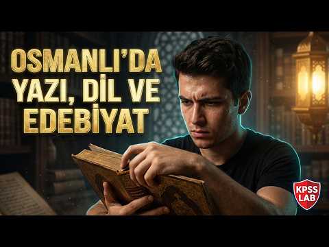 68) KPSS / AGS History 2026 - Writing, Language and Literature in the Ottoman Empire - KPSS Lab