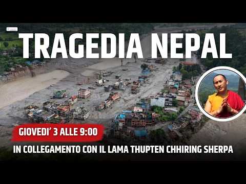 Tragedia Nepal – in collegamento non il Lama Thupten da Katmandu