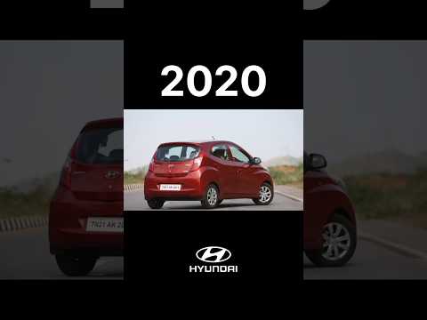 evolution of eon (2011~2023) #shorts #viral #hyundai #tranding