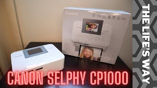 Canon Selphy CP1000 Portable Printer Review