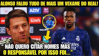 🚨EITA! OLHA A FORTE REAÇÃO DE ALONSO A MAIS UM VEXAME DO REAL HOJE!
