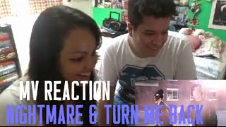 1PUNCH(원펀치) - Nightmare & Turn me back(돌려놔) (MV REACTION)