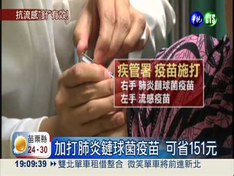 公費流感疫苗 今天起免費施打