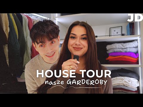 Nasze GARDEROBY 😍✨ HOUSE TOUR u Dąbrowskich 🏡