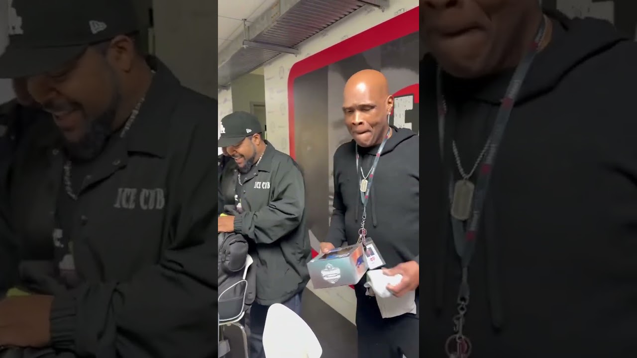 Ice Cube's ICONIC Dodger Gift to Big Boy 💙