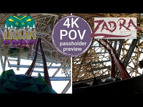 Iron Gwazi vs Zadra Front Row POVs - Who Wins?