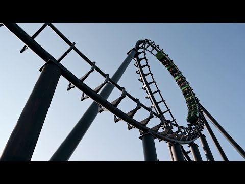 Off-ride footage of a Viper train