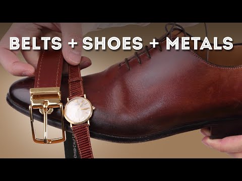 How to Pair Belts & Shoes (and Your Metal Accessories)