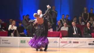 Mistrzostwa Polski Elbląg 2014 Pow.15 ST FINAŁ Quickstep Pokaz Indywidualny