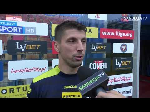 2018-08-26 Garbarnia Kraków - Sandecja 0-1 (0-0), Maciej Małkowski