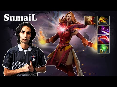 SumaiL - Lina Midlane | Dota 2 7.30d Gameplay
