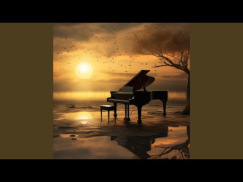 Piano Reflections Starlit Sky