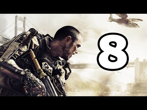 Call of Duty: Advanced Warfare Walkthrough Part 8 - No Commentary Playthrough (PS4)