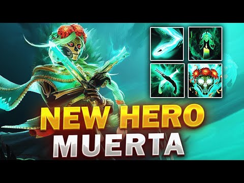 Dota 2 || New hero. Muerta, patch 7.32e