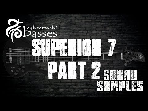 Zakrzewski Superior 7 - seven string bass guitar image 18