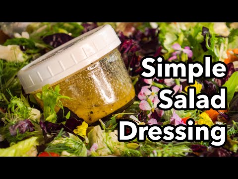 Sergeiโs Go-to Salad Dressing Recipe | Making Yummy Dressing is Easy!