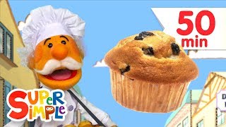 The Muffin Man + More Kids Songs | Super Simple Songs