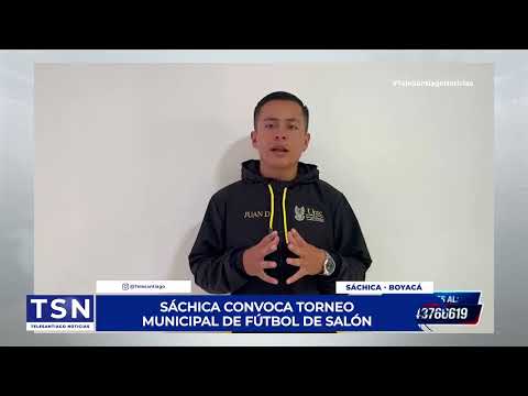 SÁCHICA CONVOCA TORNEO MUNICIPAL DE FÚTBOL DE SALÓN