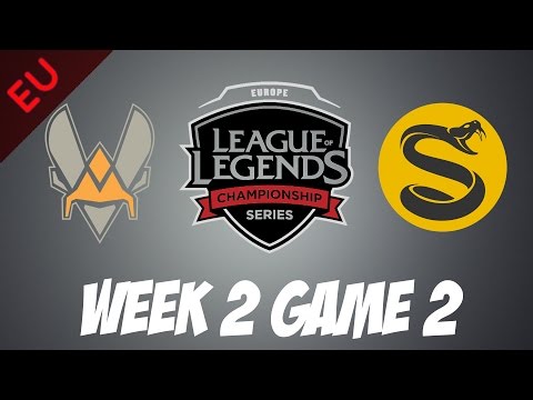 Splyce vs Vitality | Game 2 | HIGHLIGHTS | EU LCS W2D2 2017 Spring split