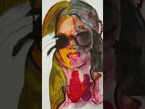 It is so ugly#Abstract #art#shorts#Abstract painting